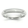 thumbnail image 1 of Bande Confortable en Or Blanc 14K 4mm Taille 10.5, 1 of 3