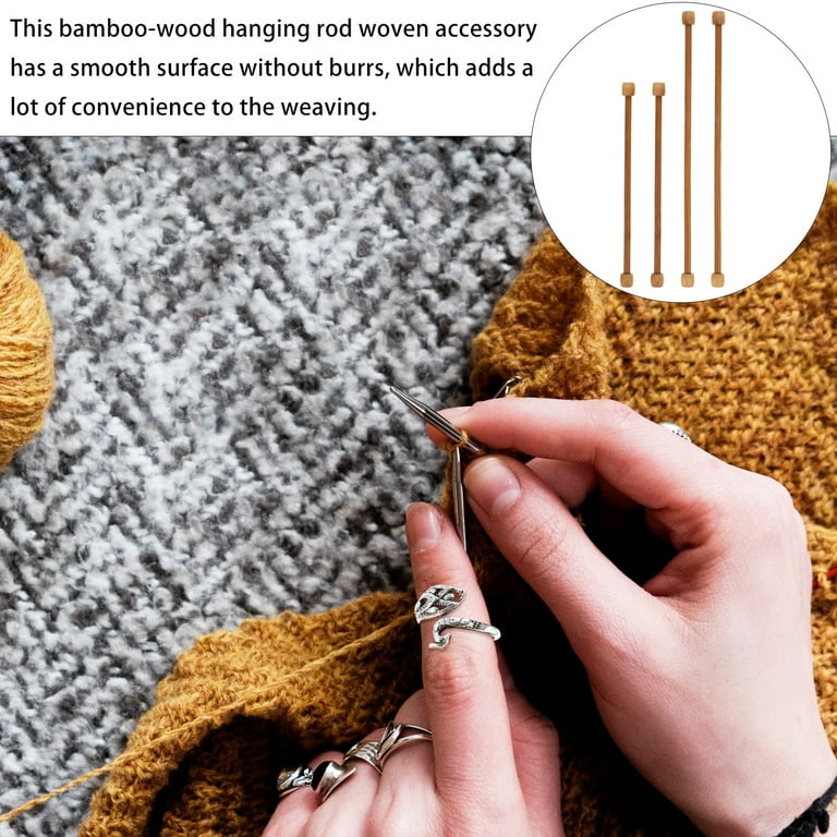 4Pcs Tapestry Poles Bamboo Tapestry Rods Hanging Sticks DIY Tapestry Accessories Walmart