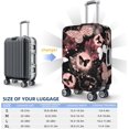 thumbnail image 2 of Butterflies Luggage Suitcase Covers Elastic Washable Luggage Protector Travel Suitcase Protective Cover For Kid And Adult, M (Fit 22-24 Inch Luggage), 2 of 6