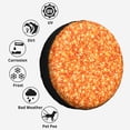 thumbnail image 6 of Kdxio Orange Glitter for Tire Cover Wheel Protectors Tyre Covers Weatherproof Wheel Covers Universal Fit for Trailer Rv SUV Truck Camper Travel Trailers 14 inch, 6 of 8