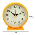 thumbnail image 5 of UDIYO Analog Clock, Alarm Clock Battery Operated, Silent Non Ticking Desk Clocks for Kids Student, Clock for Bedroom with Night Light Function, Simple Stylish Design, Vintage Clock, 5 of 7