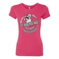 thumbnail image 2 of Wild Bobby Motherhood Some Days I Rock It Pastel Women Slim Fit Junior Tee, 2 of 6