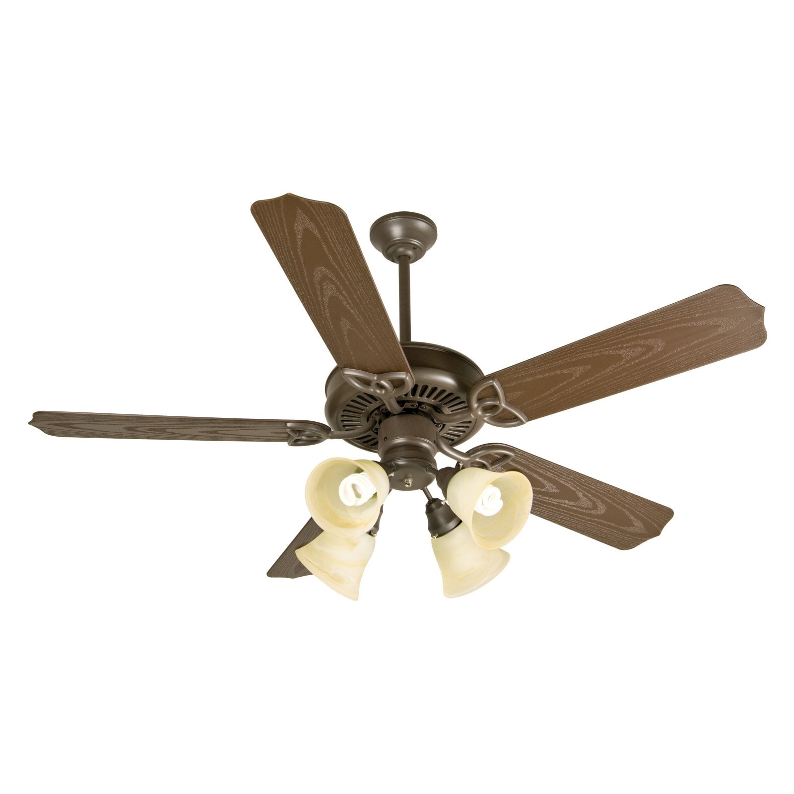 Craftmade Patio 52 in. Outdoor Ceiling Fan with 4 Lights ...