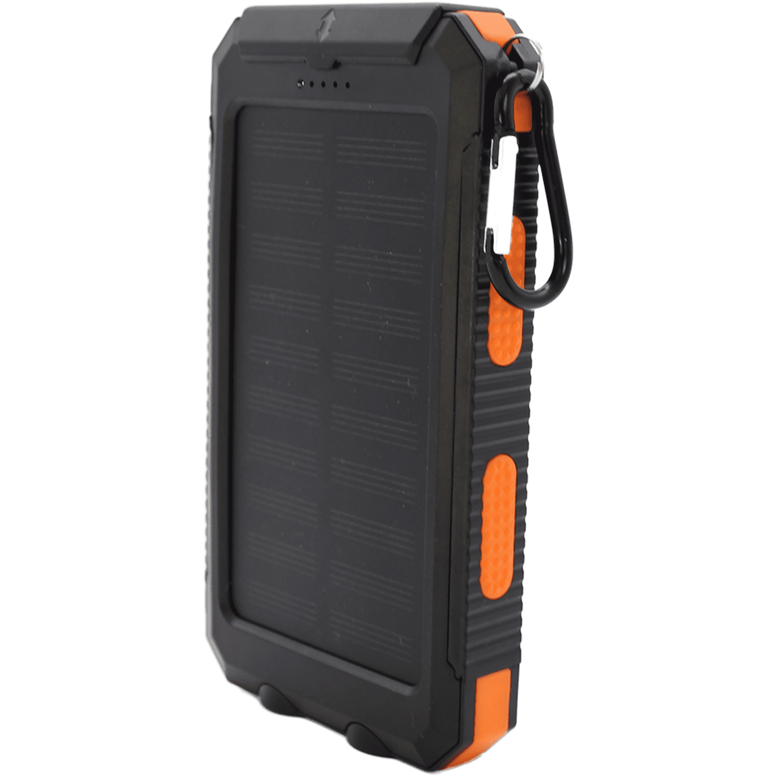 Jaspertronics Portable Solar Panel Power Bank 5V 2.0A with Compass - Durable, Lightweight for Camping, Travel, and Emergency Use - 1 Unit per pack