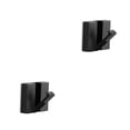 thumbnail image 4 of Cateissary Ganchos Sin taladrar Perchero montado en la pared No se oxida Chaquetas para el hogar Autoadhesivo Salón Pasillo Negro 1 gancho Type2 NO2 Cateissary CBP185356, 4 of 5
