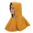 thumbnail image 3 of Welder Hood Welder Hood  Yellow  Cowhide Heat Insulation Neck Face Protection Welding Helmet, 3 of 8
