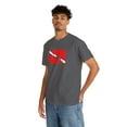 thumbnail image 6 of Vintage Scuba Diving Shirt, Gift For Diver Tee, Sea Lover T-shirt - ID: 776, 6 of 7