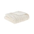 thumbnail image 3 of Madison Park Duke Long Fur Throw Blush 50x60, 3 of 4