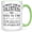 White/Light Green, variant on Volunteer Appreciation Gifts - A Truly Great Volunteer is Hard to Find Coffee Mug, Best Church Hospice Firefighter School PTO Ideas Classroom Parent Appreciation Cup - 11oz