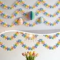 thumbnail image 6 of Easter Tinsel Garlands Spring Garland with Eggs Outdoor Hanging Glitter Streamers for Mantle Tree for Easter Spring Themed Party, Classroom Decorations 39.37Ft Design3, 6 of 6