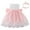 Pink, variant on Bnwani Girls Jumpsuits Casual Dressy Girls Toddler Long Set Bow Party Gown Skirt Girl Embroidery Bowknot Net Yarn Dresses 0-6M