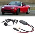 thumbnail image 4 of Audio Extend Wire Car Stereo Adapter Car Audio Systerm Car  Stereo  Audio Extend Wire Phone Hands Free Mic Adapter Fit For  2 / 3 / 5 / 6 / MX5 / RX8 2006-On, 4 of 8