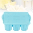 thumbnail image 1 of Molde De Hielo De Silicona De 12 Rejillas Con Tapa, Molde De Helado Plegable De Silicona De Alimentaria Para Oficina En Casa, 1 of 7