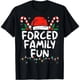thumbnail image 1 of Playera Divertida de Navidad con Frase Sarcástica "Diversión Familiar Obligatoria" para Mujer, 1 of 5
