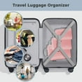 thumbnail image 5 of AUXDIQ 3 PCS Compression Packing Cubes Travel Luggage Organizer Bags Set Packing Organizers Compression Suitcase Bag Travel Essential Bag, 5 of 5