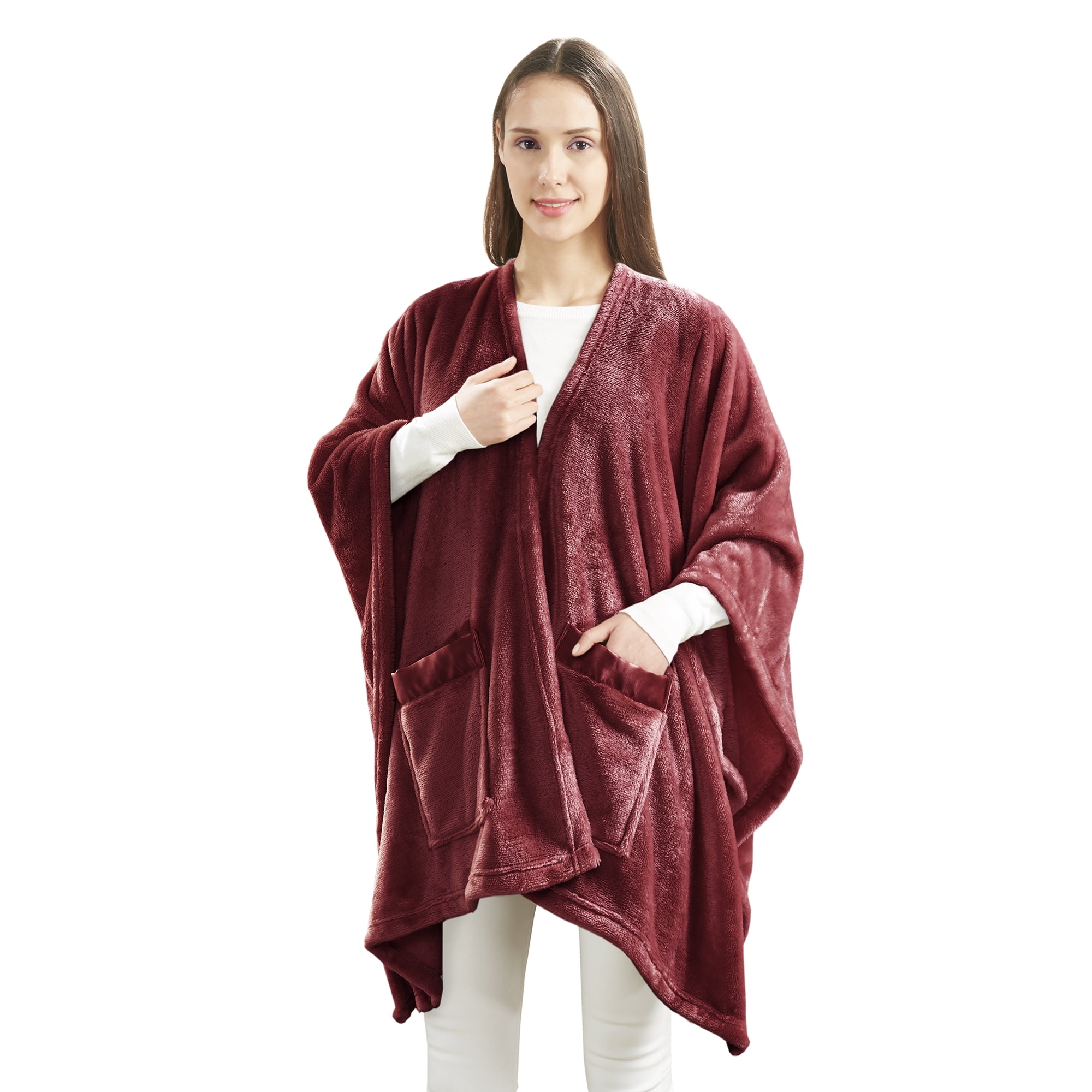 Plush best sale wrap throw