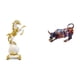 thumbnail image 1 of Figura de escritorio,Estante de estatua de caballo para escritorio,oficina,decoración del hogar,Estatua de toro de resina,Pintura Resina Toro Estatua Escultura Inicio,Figuras de animales de, 1 of 8
