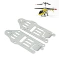 thumbnail image 4 of Lower Aluminum Sheets Replacement, 1 Pair Easy To Install Helicopter Lower Aluminum Sheet Helicopter Upgrade Parts Simple   for V912, 4 of 8