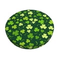 thumbnail image 2 of Round Bar Stool Seat Covers, Happy St. Patrick's day Elastic Round Chair Cover Stool Seat Slipcover Bar Stool Cushions Round Pad for 12-14 inch, 2 of 7