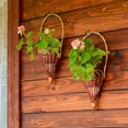 thumbnail image 2 of Labymos 10 PCS Self Tapping Screw Hooks Ceiling Cup Hook with Safety Buckle Plant Hanger, 2 of 8