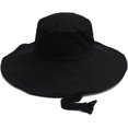 thumbnail image 4 of CoCopeaunts Wide Brim Bucket Hat Women Sun Cap Casual Sport Hiking Fishing Basin Hat Summer Spring Fisherman Hat with Chin Strap, 4 of 8