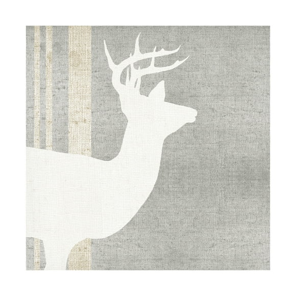 Trademark Fine Art Wild Apple Portfolio Woodland Animal I Canvas Wall Art - 24x24