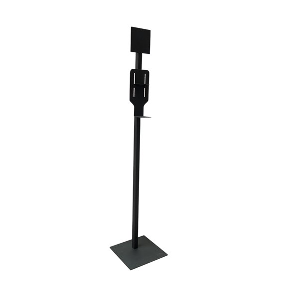 Pedestal para dispensador de gel antibacterial BAKAN Modelo JESSY color Negro