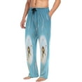 thumbnail image 4 of Dandelion Seeds Men's Pajama Pants Lightweight Sleepwear Bottom Lounge Pants, 4 of 6