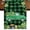 Green Gold DarkGreen, variant on Table Runners 108 Inches Long Dress Scarves, St. Patrick's Day Farmhouse Coffee/Dining/Kitchen Table Runner for Living Room, Spring Lucky Shamrocks Green Truck Country 13x108 Inch