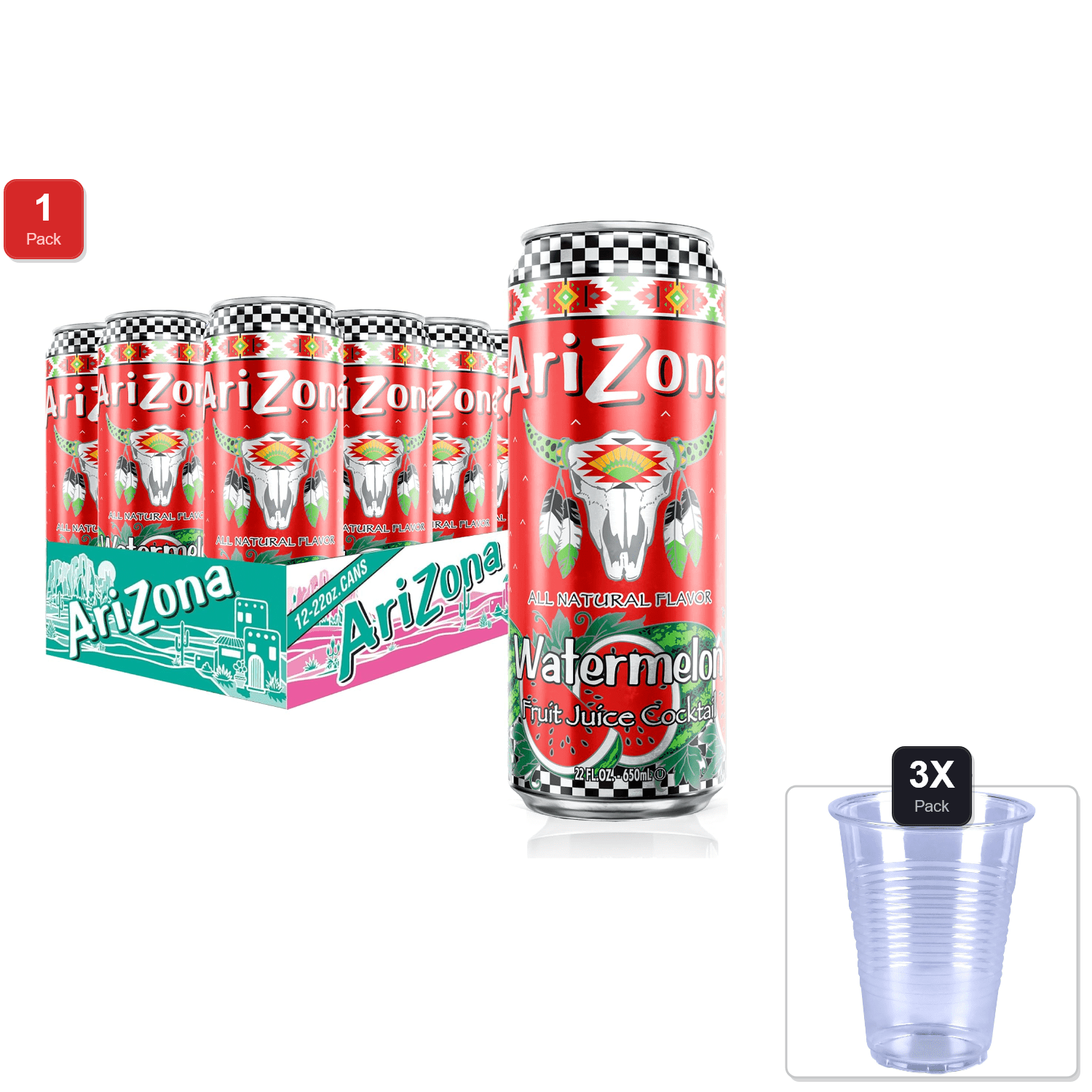 AriZona Frost Chillzicle Juice Cocktail, 23 fl oz Cans, 24 Pack