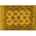 thumbnail image 1 of Ahgly Company Machine Washable Indoor Rectangle Southwestern Yellow Country Area Rugs, 2' x 5', 1 of 4