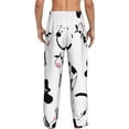 thumbnail image 3 of Kll Mens Pajama Pants For Men,Mens Lounge Pants,Funny Gifts For Men,Men'S Pajama Bottoms-Cute Cow And Milk Stains, 3 of 9