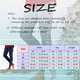 thumbnail image 2 of MKLEKYY Leggings deportivos para mujer Leggings para mujer Leggings cómodos para hacer ejercicio Pantalones con estampado navideño de bloques de color Leggings suaves y elásticos, 2 of 4