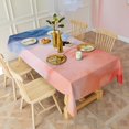 thumbnail image 3 of Blue Red Purple Marble Pattern Rectangle Tablecloth 60"x120",Waterproof Polyester Rectangle Table Cloth, Wipeable Spillproof Polyester Tablecloth for Dining, Camping, Indoor and Outdoor, 3 of 6