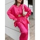 thumbnail image 5 of Conjuntos de pantalones anchos con estampado de leopardo para mujer, atuendo informal holgado de moda, conjuntos de 2 piezas, ropa de verano, 2024, 5 of 5