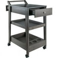 thumbnail image 3 of Winsome Wood Jeston Entertainment Cart, Oyster Gray, 3 of 9