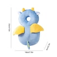 thumbnail image 4 of Protector Cabeza Bebé Con Forma Animal Lindo para Edades 4 A 24 Meses (dragón Peluche), 4 of 6