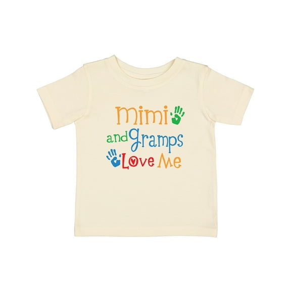 Inktastic Mimi and Gramps Love Me Boys or Girls Baby T-Shirt