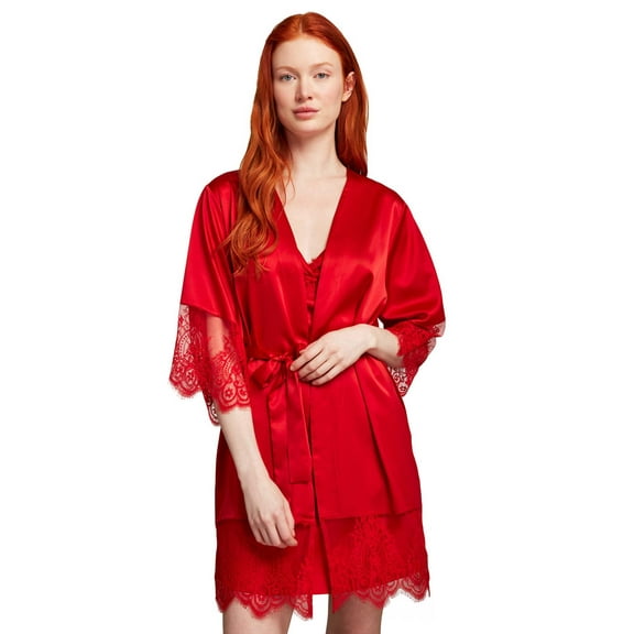 Amore XY Women's Two-piece Robe  Chemise Set