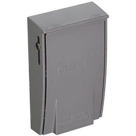 

Hubbell-Bell 3 Set 5030-0 Rayntite Weatherproof Cover 2.15 in Dia X 4-1/2 in L X 2-3/4 in W Gray Grey