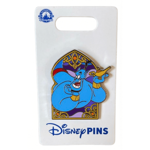 Disney Parks Aladdin Genie Pin New With Card