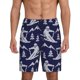 thumbnail image 1 of Fotbe Abstract Skiing Pantalones Cortos de Pijama para Hombre, Ropa de Dormir, Pantalones de Pijama Cortos para Hombre-3X-Large, 1 of 6
