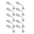 thumbnail image 2 of 10 piezas 3/8 pulgadas aire acondicionado 90 grados Beadlock aluminio empalmador de CA accesorios de manguera conector adaptador para coche camión vehículo de ingeniería, 2 of 5
