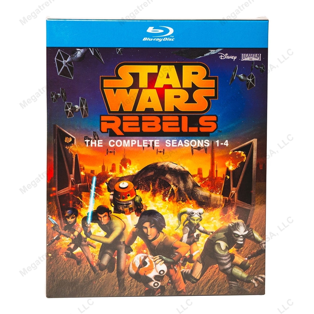 Star Wars Rebels Complete Series Seasons 1-4 (Blu-ray