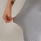 thumbnail image 5 of Sonducket Mallas de rejilla, pantalones de Yoga para mujer, mallas de cintura alta sin costuras, transpirables, para gimnasio, ropa de realce, pantalones Pijama Gris claro M, 5 of 8
