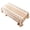 140*140cm, variant on Lynono Co.,Ltd Elegant Traditional Themed Table Accessory Fade Resistant Soft Texture For Various Furniture