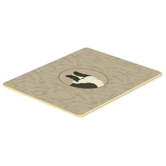 Border Collie In the Kitchen Kitchen or Bath Mat 24x36