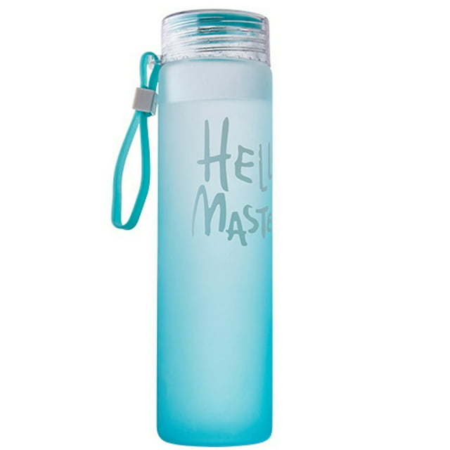 Coofit Water Bottle Creative Color Changing 360° Leakproof Drinking Bottle Glass Bottle