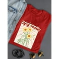 thumbnail image 3 of Enjoy Today Sunflowers Shaped T-Shirt Women -Image by Shutterstock, Female Large, 3 of 4