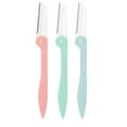 thumbnail image 1 of CHOK 3 Pieces Eyebrow Razor Eyebrow Razors Shaver Microblades for Women Face Hair Dermaplaning Tool Shaper Trimmer with Precision Cover Skincare - shape1, 1 of 5